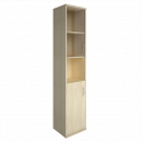 Шкаф высокий узкий левый Riva А.СУ-1.4 Л Клен_22