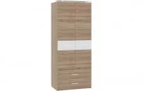 Шкаф (штанга+полки) Импульс SN16.03 Дуб сонома/белый глянец_4