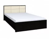 Кровать АМЕЛИ 1600 Люкс 201 с основанием дерево (венге)_4