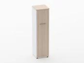 Шкаф 3 узкий закрытый Deka 10.16.14Пр Туя/Белый_29