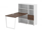 Рабочая станция EDIS EVRST 1213 Дуб Денвер темный Белый Белый_91