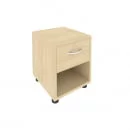 Тумба прикроватная с нишей и ящиком LIGHT С-ТПЯ-3 Акация Лорка_6