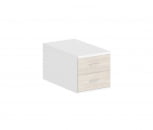 Подвесная тумба с 2 ящиками Sigma SG.538.WH.OL Белый Дуб светлый_17