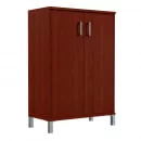 Стеллаж с дверью ДСП В420.6 Бургунди_21