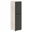 Шкаф колонка со стеклянной дверью LOFTIS LMC 40.2L Сосна Эдмонт_18