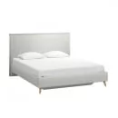 Кровать двуспальная 1600 Шелли EL-6B Серая_0