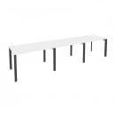 Рабочая станция на П-образном м/к ONIX O.MP-RS-3.2.8 Белый Бриллиант/Антрацит_137