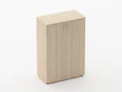 Шкаф средний закрытый Glassy 6.12.131 Дуб молочный_12