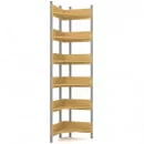 Стеллаж угловой на металлокаркасе АЛц.СТУ_2