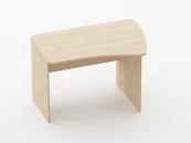 Стол эргономичный Glassy 1.12.12Пр Орех_11