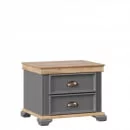 Тумба прикроватная Амели ЛД 642.390.000 Оникс серый_0