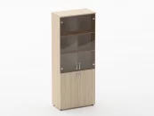 Шкаф высокий со стеклом Glassy 6.19.151 Бук светлый_30
