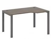 Стол эргономичный правый на металлоопорах New Line NLN36322534 Дуб шамони темный_22