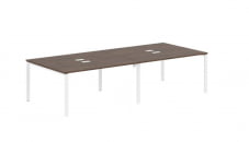 Бенч-система 4-местная EDIS EUWST 3113 Дуб Денвер темный Блый_52