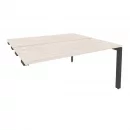 Стол-приставка двойной на П-образном м/к к опорным элем. ONIX O.MP-D.SPR-4.7 Денвер Светлый/Антрацит_47