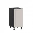 Тумба кухонная 400 Джамис ЛД 296.020.000.129 Черный Кашмир_1