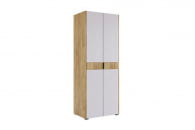 Шкаф двухдверный Адам MSA-03 дуб крафт золотой/графит_0