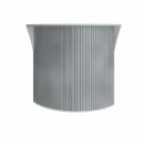 Стойка угловая (радиусный элемент - ролета) Riva А.РС-5.5 Белый_5