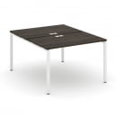 Рабочая станция двухсторонняя на 2 места CONCEPT CN.DRS-002 Дуб Мали Белый_1