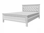 Кровать из массива Грация 200х160 Белый Античный_0