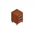 Тумба подкатная с 3-мя ящиками Пр.Т-3 Аттика_1