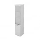 Пенал высокий со стеклом правый GLOSS LINE 9НП.005.19П Teakwood_4