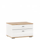 Тумба прикроватная Фиджи ЛД 659.060.000 Дуб Золотой Белый_1