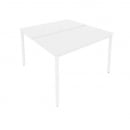 Рабочая станция на металлокаркасе SLIM SYSTEM С.СП-4.2 Белый-Белый_2