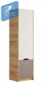 Шкаф RICH ШК-001 Миндаль/Глиняный серый/дуб крафт золотой_0