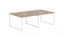 Бенч-система EDIS EQWST 2313 Дуб Денвер светлый Белый_16