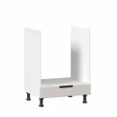 Тумба кухонная 600 для встраиваемой техники Джамис ЛД 296.250.000.098 Белый Кашмир_11