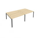 Рабочая станция на 4 раб.места Metal System Б.СМ-4.3 Акация/Антрацит_56