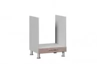 Тумба кухонная 600 для встраиваемой техники Анастасия ЛД 059.113.000 М Капучино_25