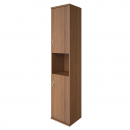 Шкаф высокий узкий правый Riva А.СУ-1.5 Пр Орех Гварнери_25