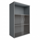 Шкаф средний широкий Riva А.СТ-2.2 Серый_11
