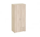 Шкаф для одежды с полками и штангой Альфа 64.105 Дуб Кронберг_0