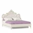 Кровать двуспальная 1600 с подъемным механизмом с мягким изголовьем Маркиза ЛД 517.341.000.002 Алебастр Шампань_10