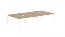 Бенч-система 4-местная EDIS EUWST 3116 Дуб Денвер светлый Белый_53