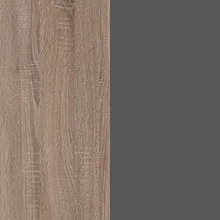 Дуб Сонома трюфель/Серый шелк