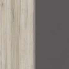 Софт Графит/Дуб Крафт серый