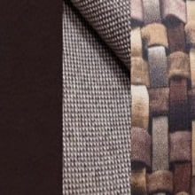 Арена дарк браун/Данхил 23 беж/Термопечать плетенка 11