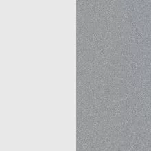 Белый/Серый металл