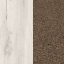 Дуб Крафт белый/Велюр 007