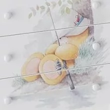 Белый с рисунком