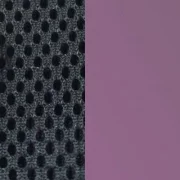 Черная сетка/Фиолетовый кожзам