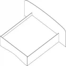 Кровать Проспект Гм.КР-22 орех