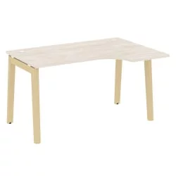 Стол эргономичный правый ОНИКС ВООД ОВ.СА-2(Р) Денвер Светлый/Светлый / ONIX WOOD OW.SA-2(R)