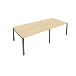 Переговорный стол (2 столешницы) Metal System Б.ПРГ-2.3 Акация/Антрацит