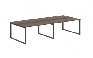 Переговорный стол ЕДИС ЕКCТ 3114 Дуб Денвер темный Мокко Мокко / EDIS EQCT