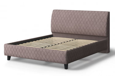 Кровать Хилтон, 2000 * 1200 мм, кофе